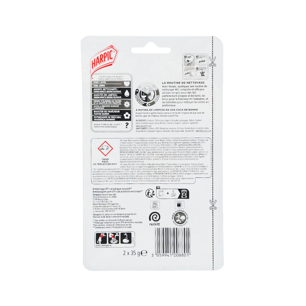 HARPIC AIR FRESHNER ACTIVE ANTI-TARTRE 35GM