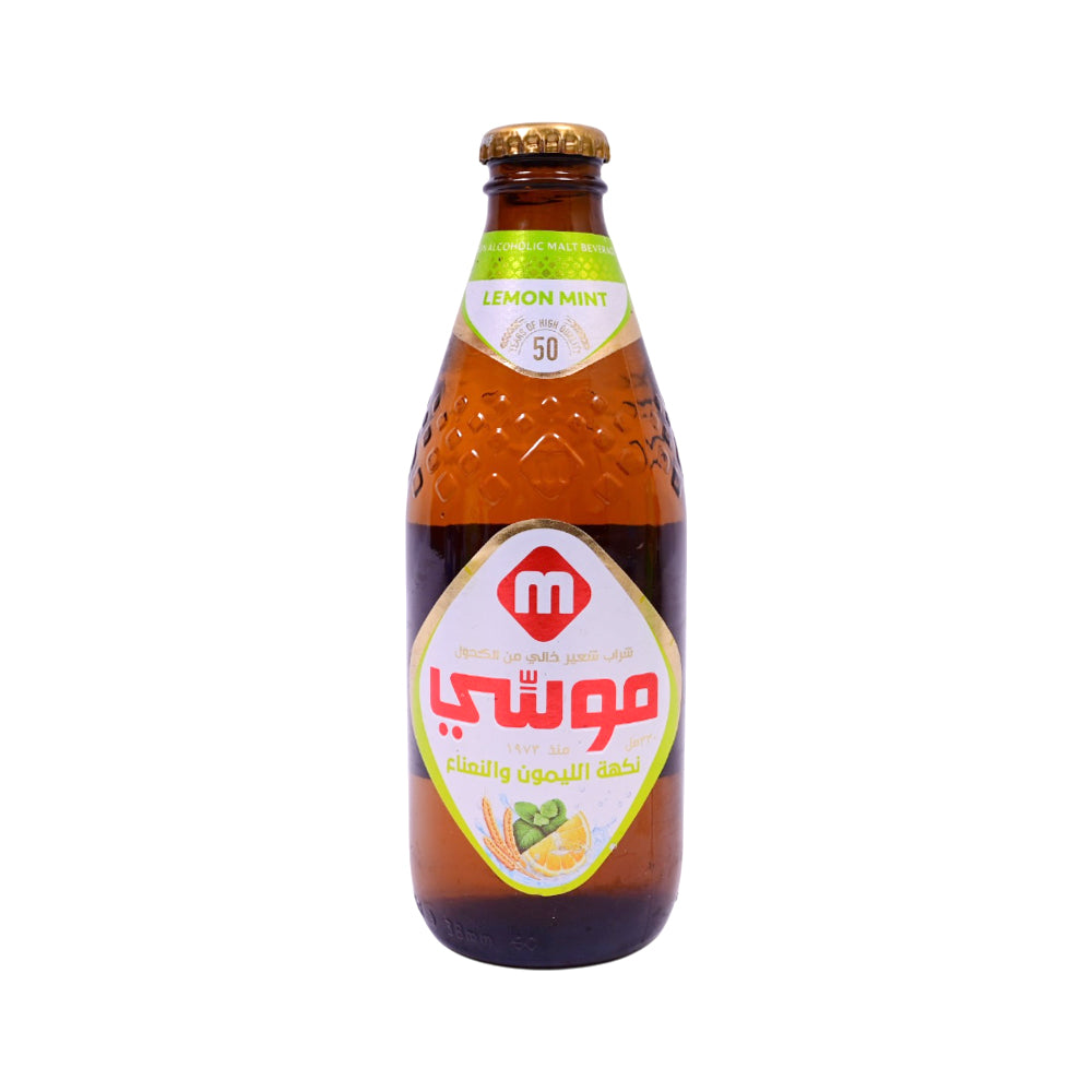 MOUSSY DRINK MALT LEMON MINT 330 ML