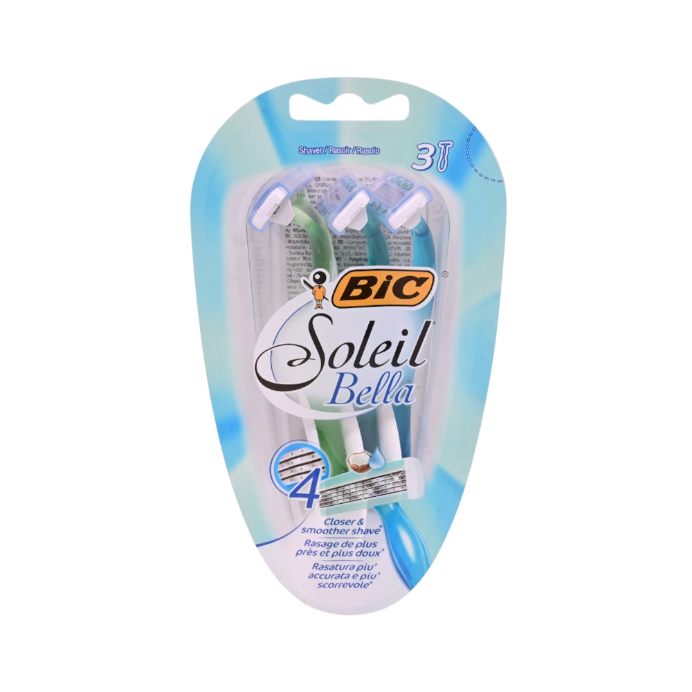 BIC RAZOR SOLEIL BELLA 3PC PACK