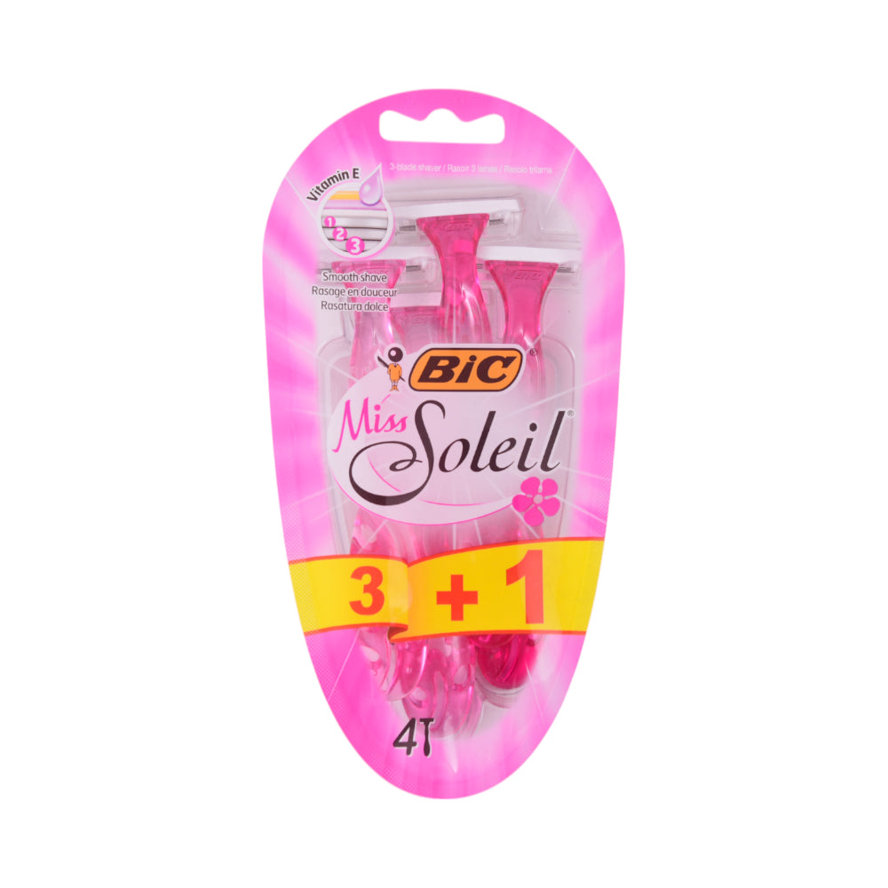 BIC MISS SOLIEL RAZOR 3+1