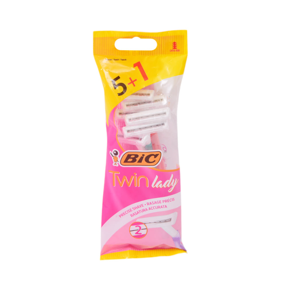 BIC RAZOR TWIN LADY 5+1