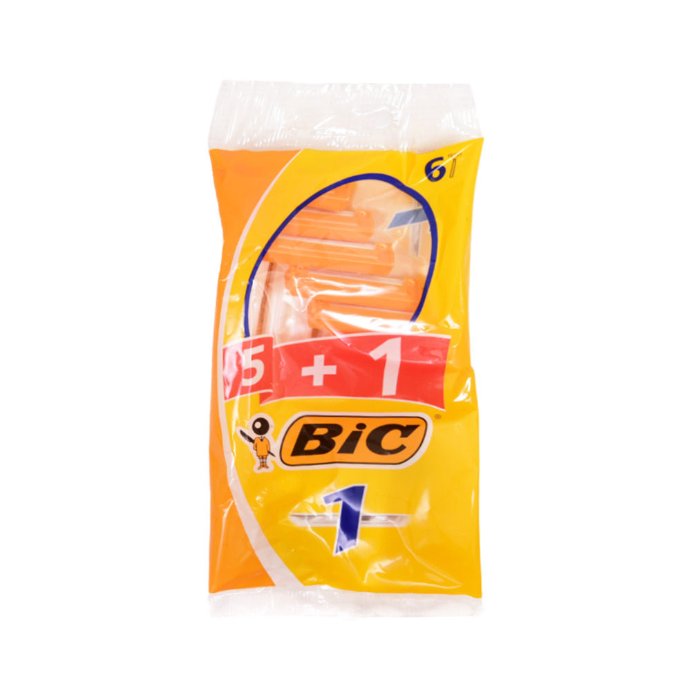 BIC 6 RAZOR PACK