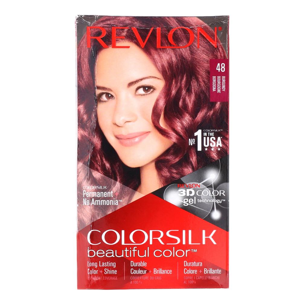 REVLON HAIR COLOR SILK BURGUNDY 48