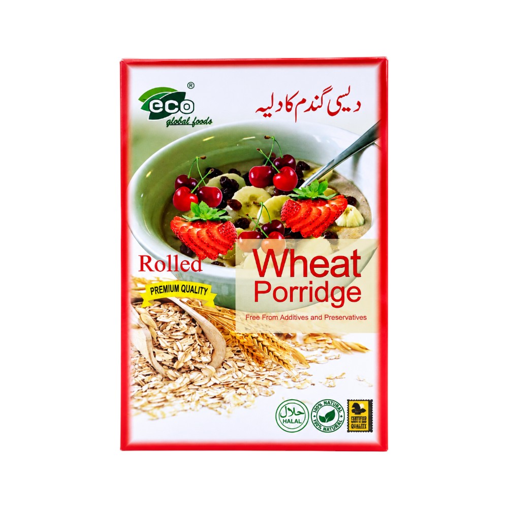 ECO ROLLED WHEAT PORRIDGE 175 GM