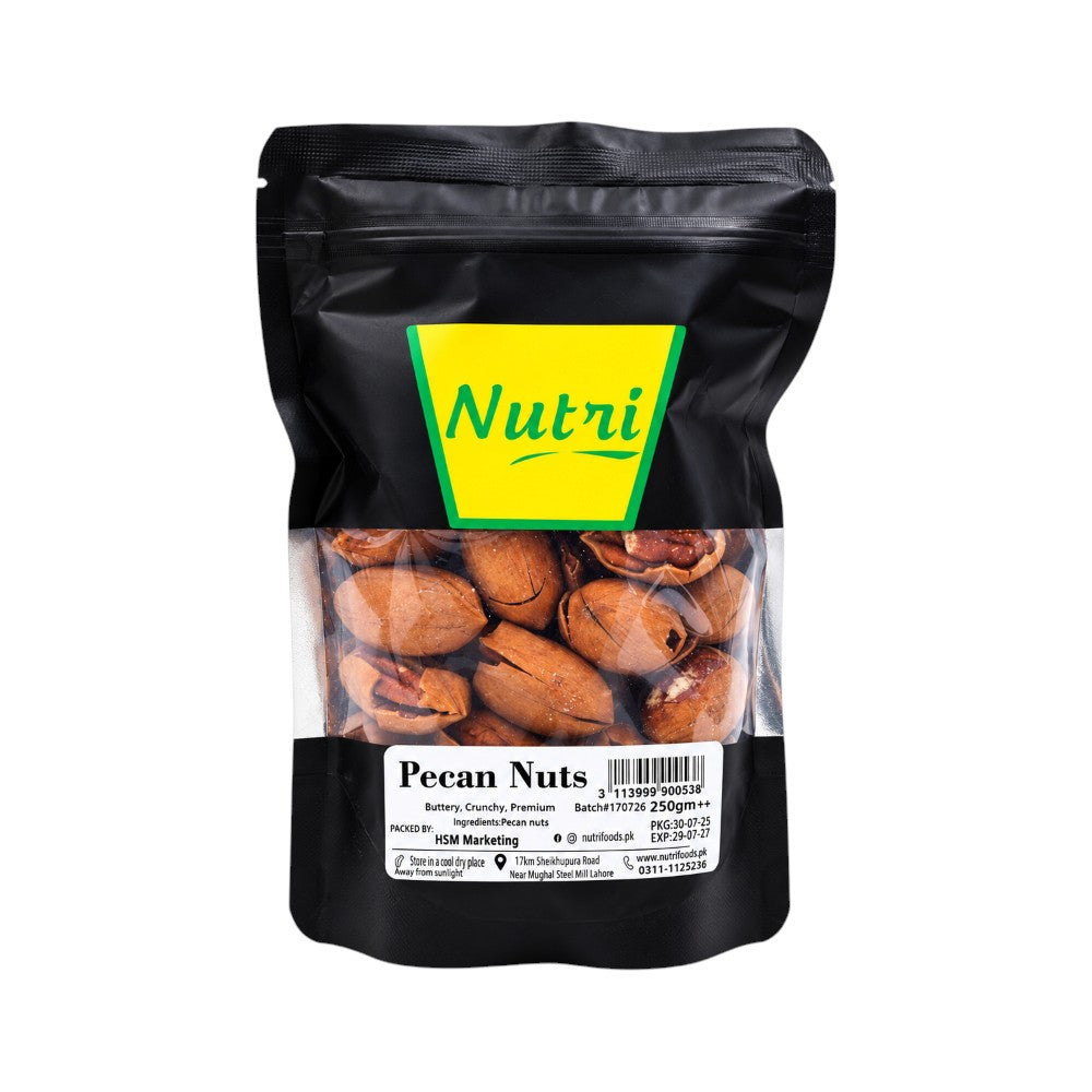 NUTRI PEACAN NUTS POUCH 250 GM
