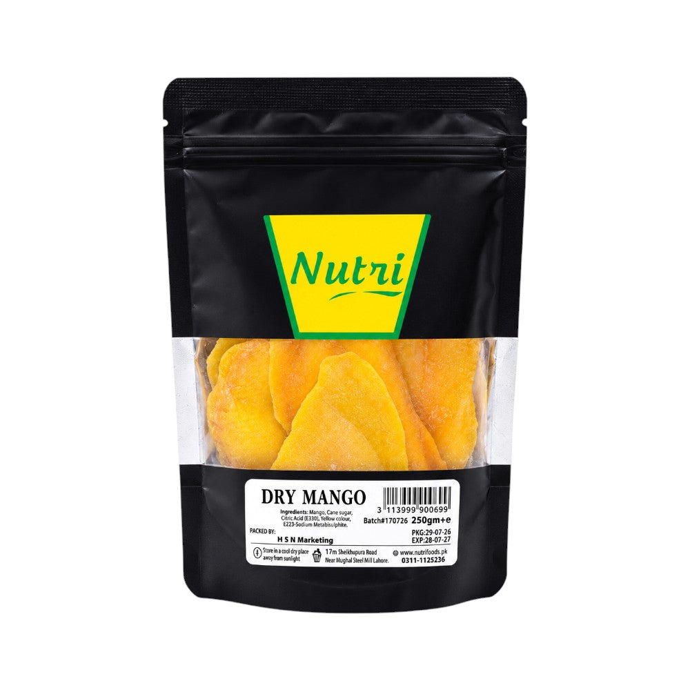 NUTRI DRY MANGO POUCH 250 GM