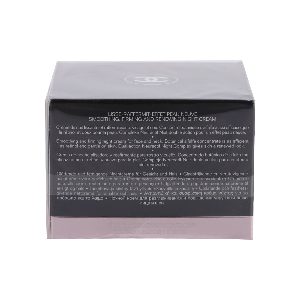CHANEL CREAM LE LIFT SMOOTHING AND FIRMING NIGHT CREAM 50ML
