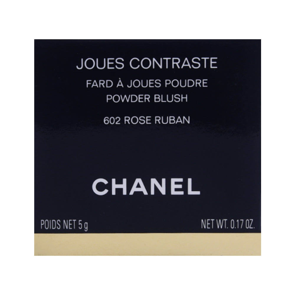 CHANEL JOUES CONTRASTE POWDER BLUSH 602 ROSE RUBAN 5G