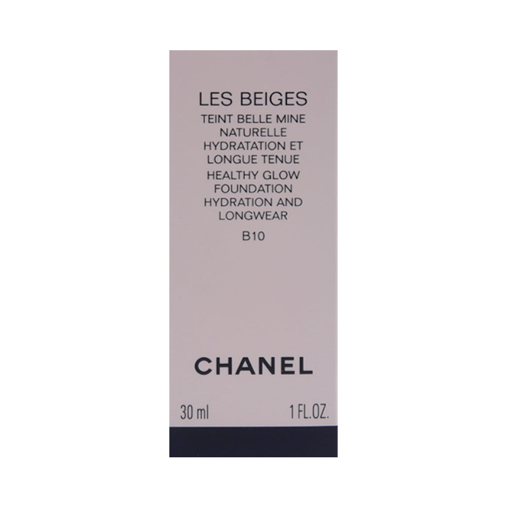 CHANEL LES BEIGES TEINT HEALTHY GLOW FOUNDATION B10 30ML