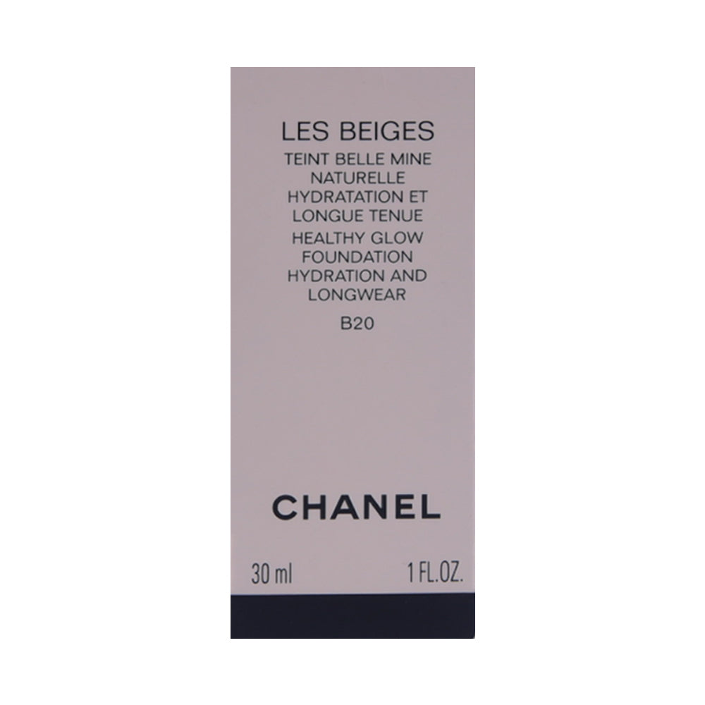 CHANEL LES BEIGES TEINT HEALTHY GLOW FOUNDATION B20 30ML