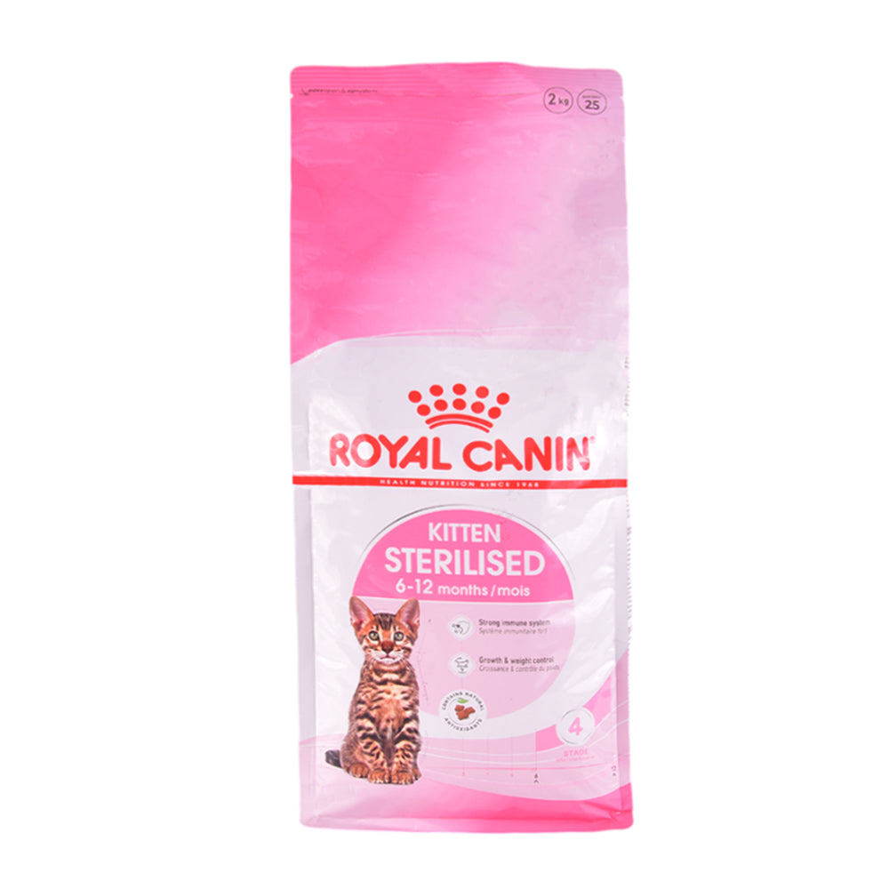 ROYAL CANIN CAT FOOD KITTEN STERILISED 2 KG