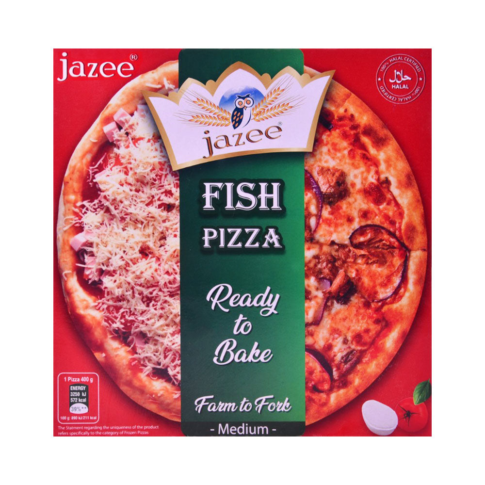 JAZEE FAJITA M PIZZA 400 GM