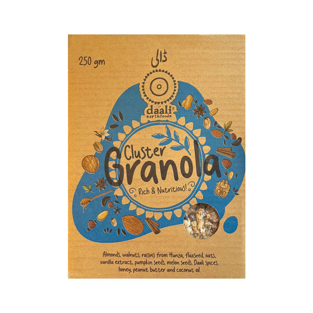 DAALI CLUSTER GRANOLA RICH & NUTRITIOUS 250 GM