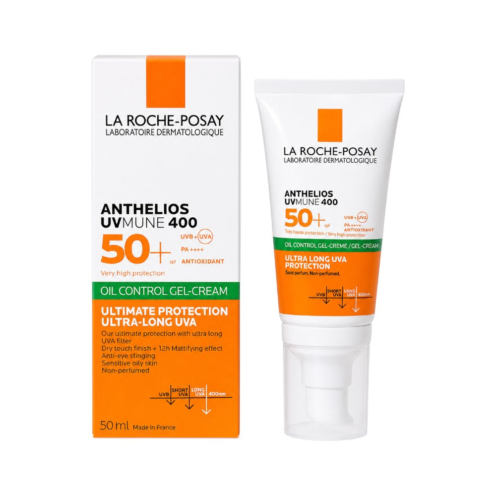 LA ROCHE -POSAY ANTHELIOS 50 + ANTI SHINE GEL CREAM SENSITIV