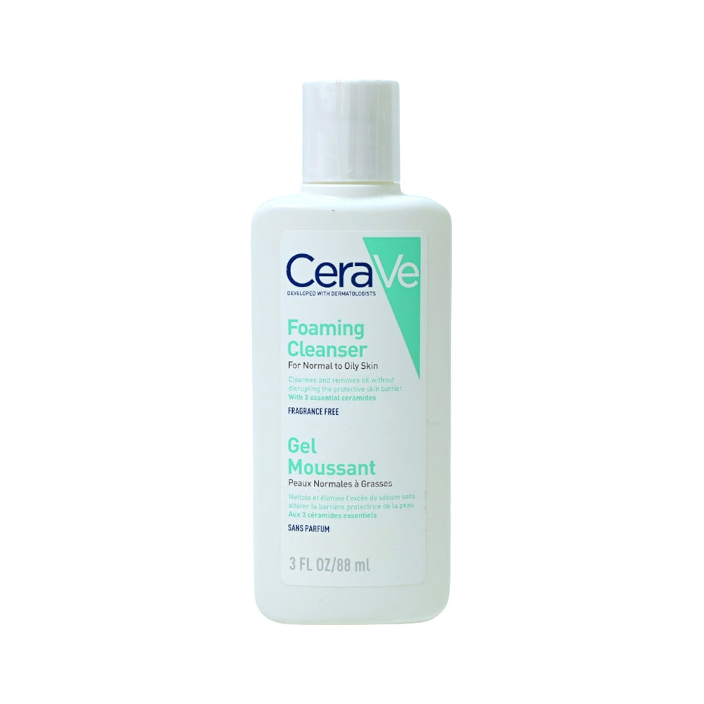 CERAVE FOAMING CLEANSER NORMAL TO OILY SKIN 88 ML