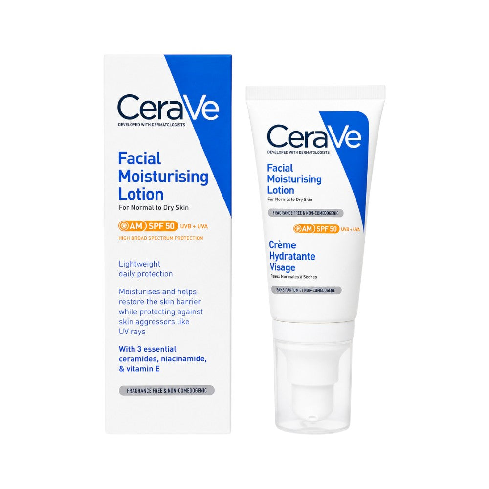 CERAVE AM FACIAL MOISTURISING LOTION SPF50 52ML