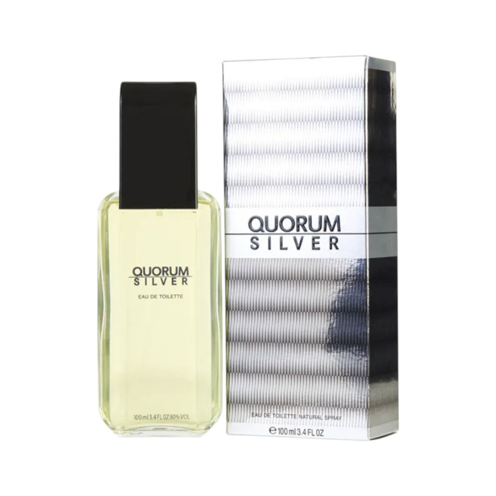 QUORUM SILVER FOR MEN EDT 100 ML