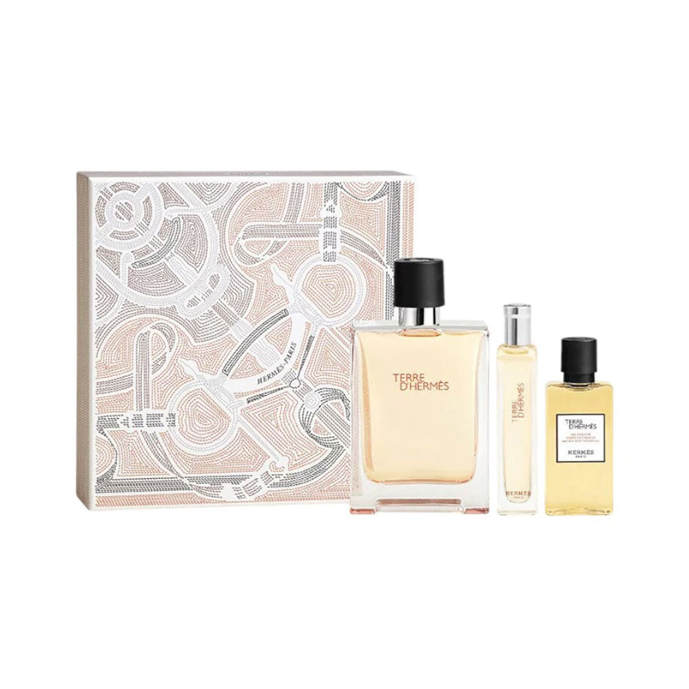 HERMES TERRE D HERMES FOR EDT 3PC GIFT SET