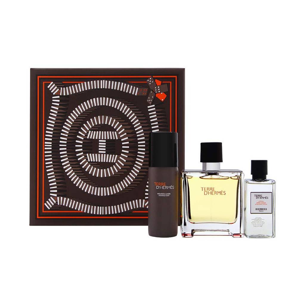 HERMES TERRE D HERMES FOR MEN EDP 3PC GIFT SET BASIC