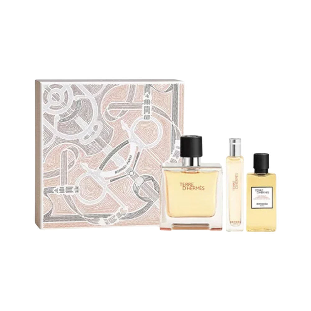 HERMES TERRE D HERMES FOR MEN EDT 3PC GIFT SET
