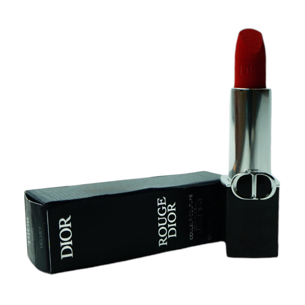 CHRISTIAN DIOR LIPSTICK 999 VELVET 3.5