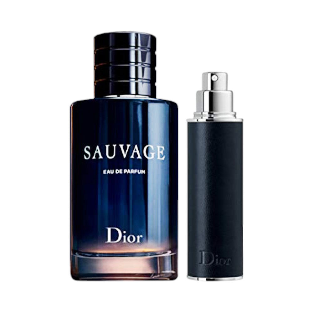 CHRISTIAN DIOR SAUVAGE PERFUM FOR MEN 2PC GIFT SET