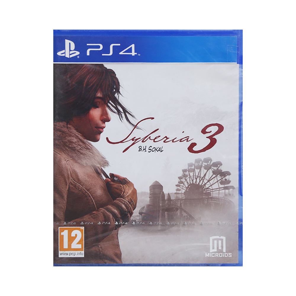 PS4 GAME DISC SYBERIA PC