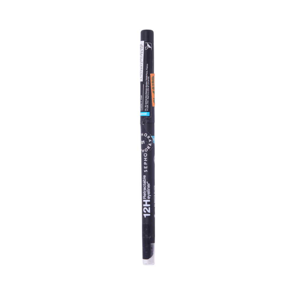 SEPHORA RETRACTABLE EYELINER 12H 01 BLACK 0.3G