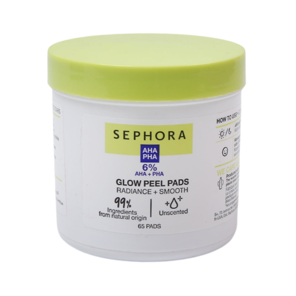 SEPHORA AHA PHA 6% GLOW PEEL PAD
