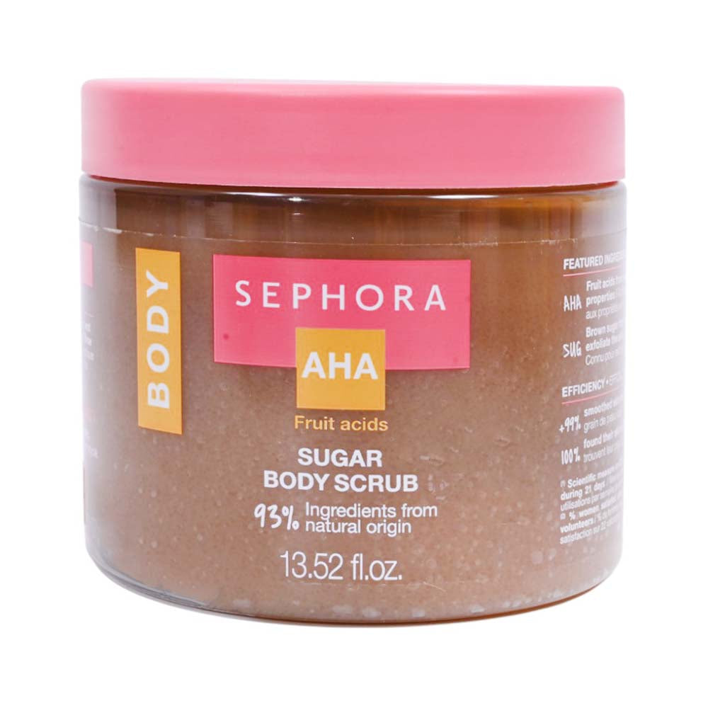 SEPHORA AHA FRUIT ACIDS SUGAR SCRUB 400ML