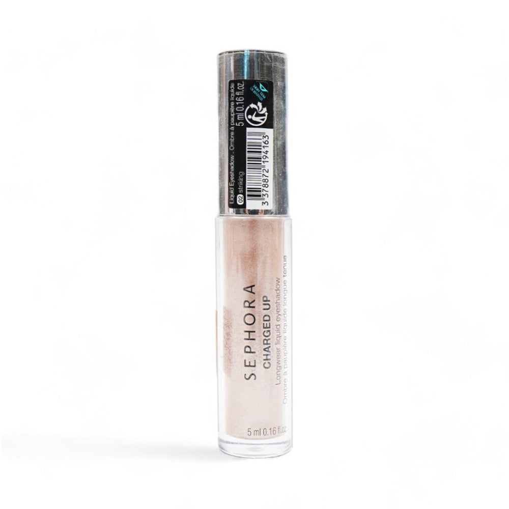 SEPHORA CHARGED UP LONG WEAR LIQUID EYE SHADOW ( 02 STRIKING