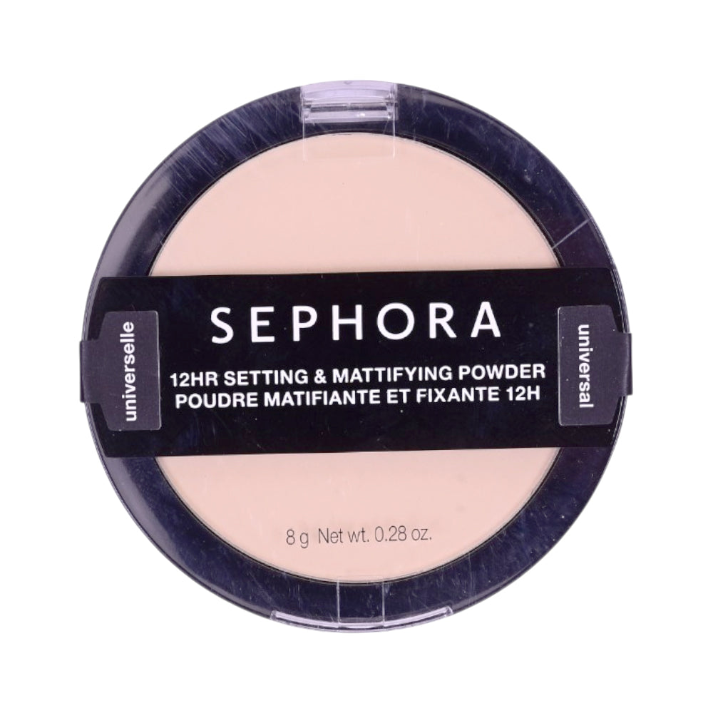 SEPHORA 12HR SETTING & MATTIFIYING POWDER UNIVERSAL 8G