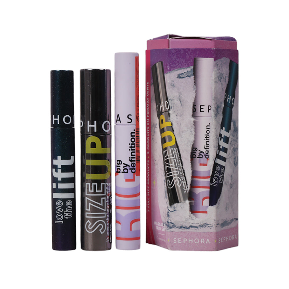 SEPHORA MASCARA SET 3FULL SIZE PRODUCTS