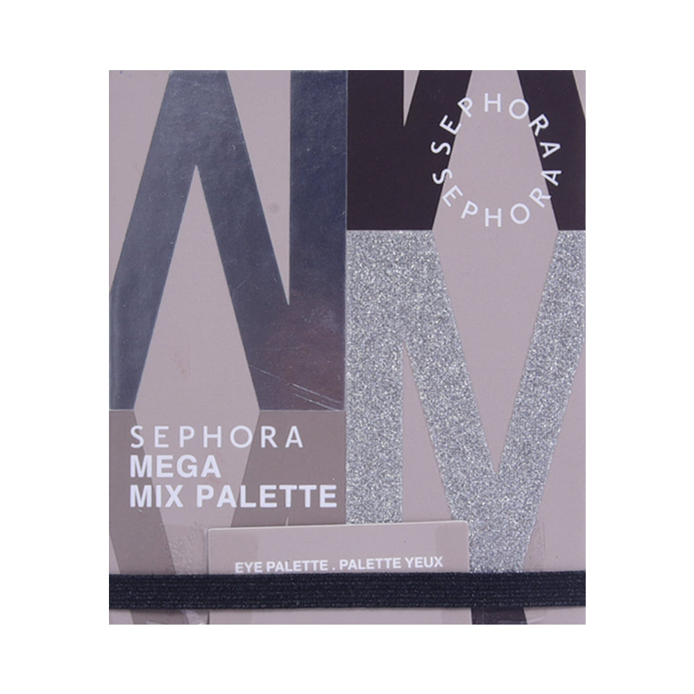 SEPHORA MEGA MIX FEARLESS COOL NUDE  EYESHADOW PALETTE