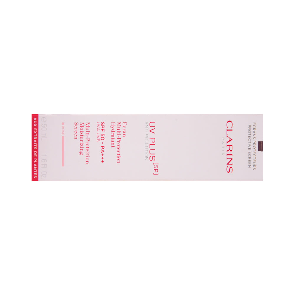 CLARINS UV PLUS ANTI POLLUTION 5P ROSE 50ML