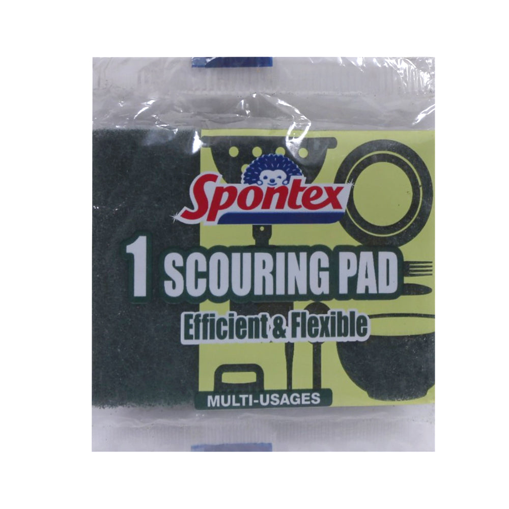 SPONTEX SCOURING PADS MEDIUM PC