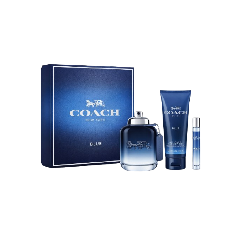 COACH NEW YORK BLUE FOR MEN 3PC GIFT SET