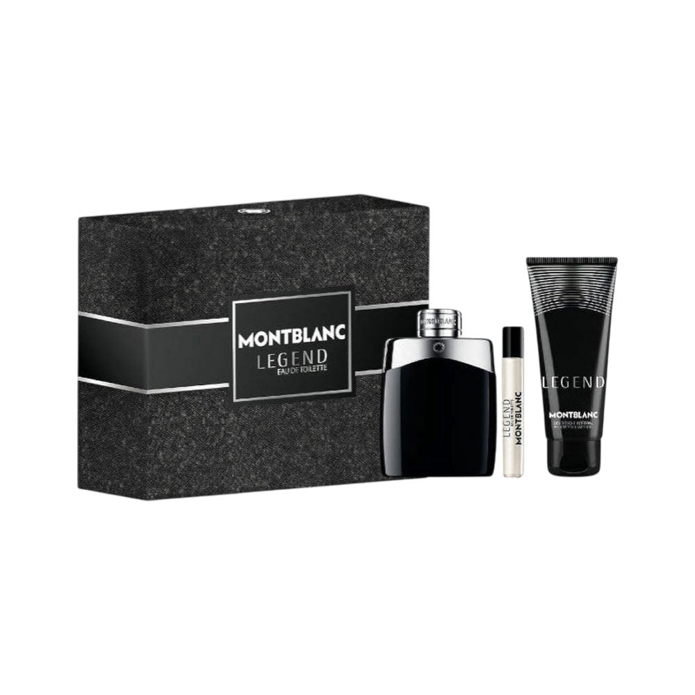 MONT BLANC LEGEND FOR MEN EAU DE PERFUME 3PC GIFT SET