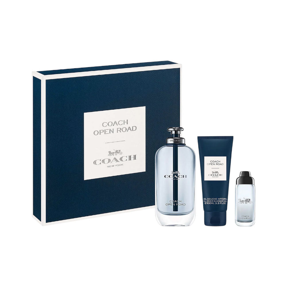 COACH OPEN ROAD FOR MEN 3PCS GIFT SET