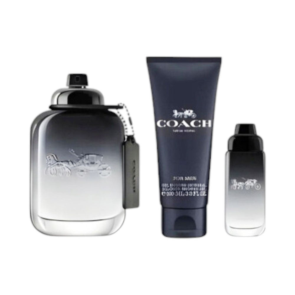 COACH NEW YORK FOR MEN 3PC GIFT SET