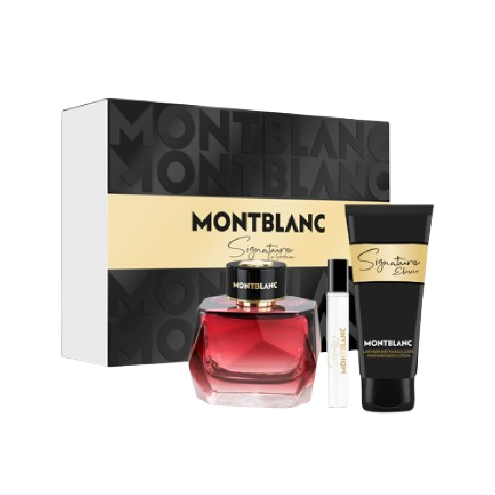 MONTBLANC SIGNATURE ELIXIR FOR WOMEN 3PC GIFT SET