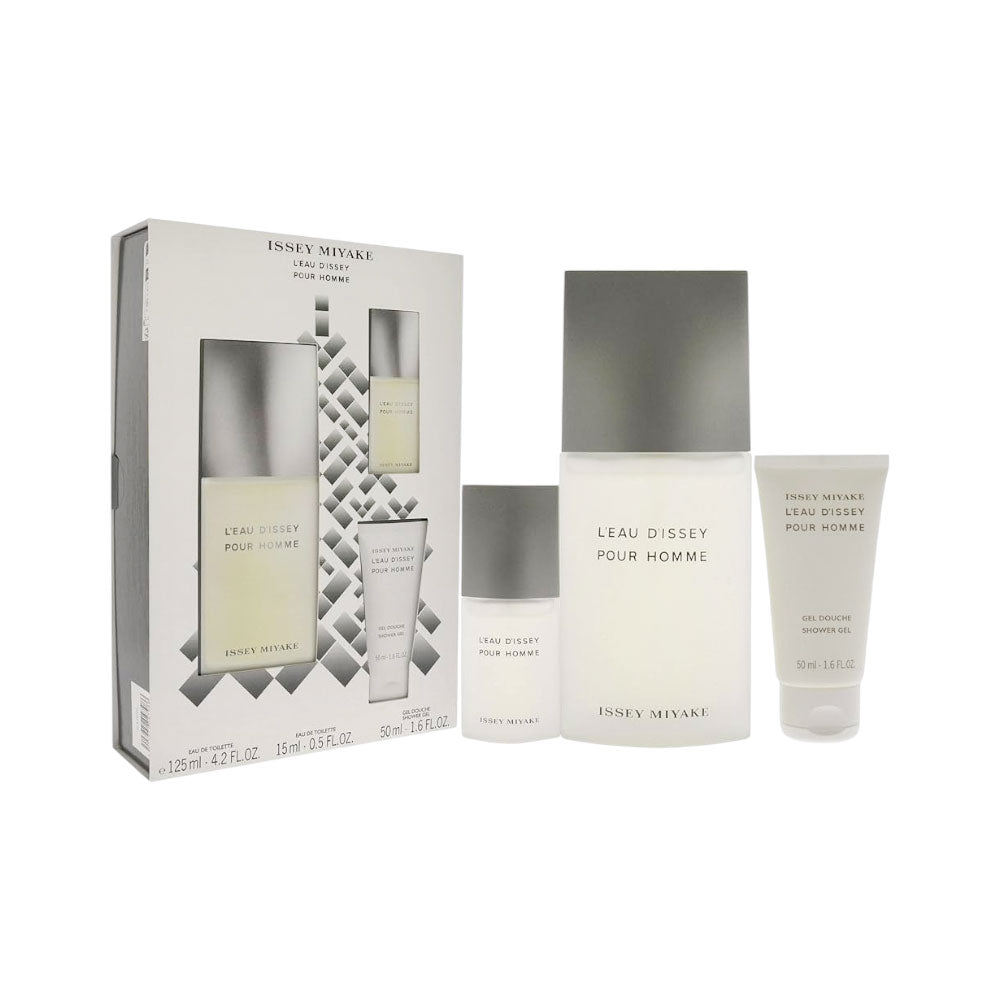 ISSEY MIYAKE LEAU DISSEY POUR HOMME 3PC GIFT SET