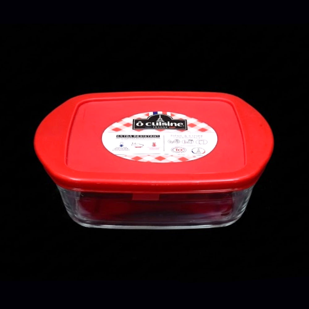 DISH OCUISINE SQUARE WITH LID 211PC00/1046B
