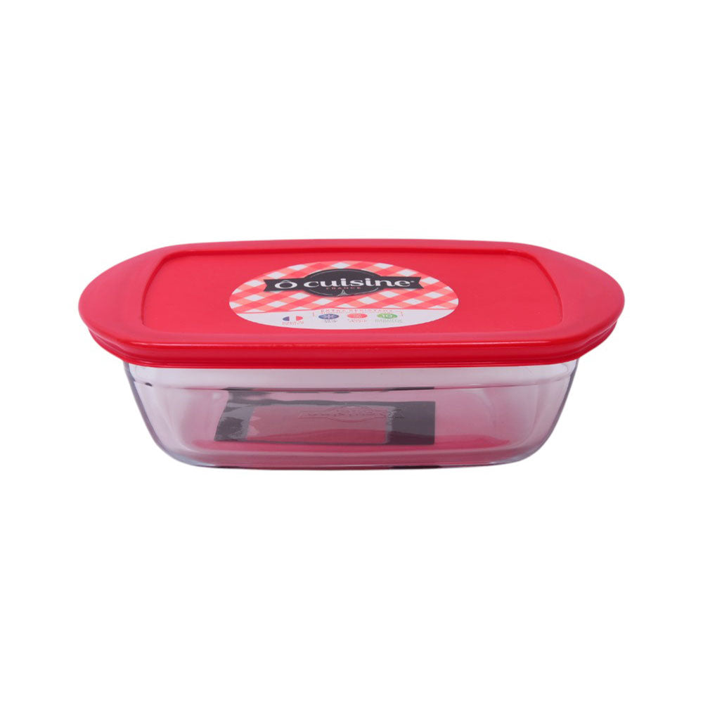 DISH OCUISINE RECTANGULAR WITH LID 215PC00/1046B