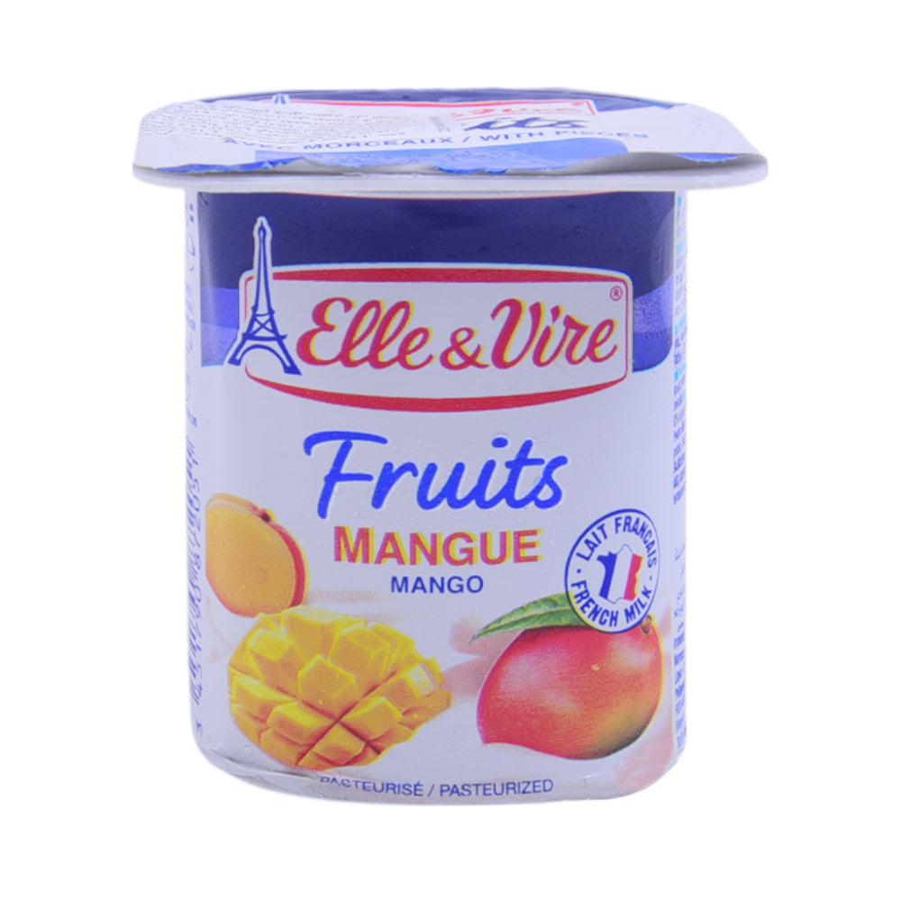 ELLE & VIRE FRUIT MANGO PASTEURISE 500G