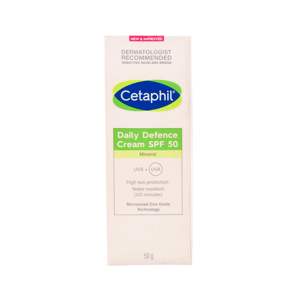 CETAPHIL DAILY DEFENCE MINERAL CREAM SPF50 50GM