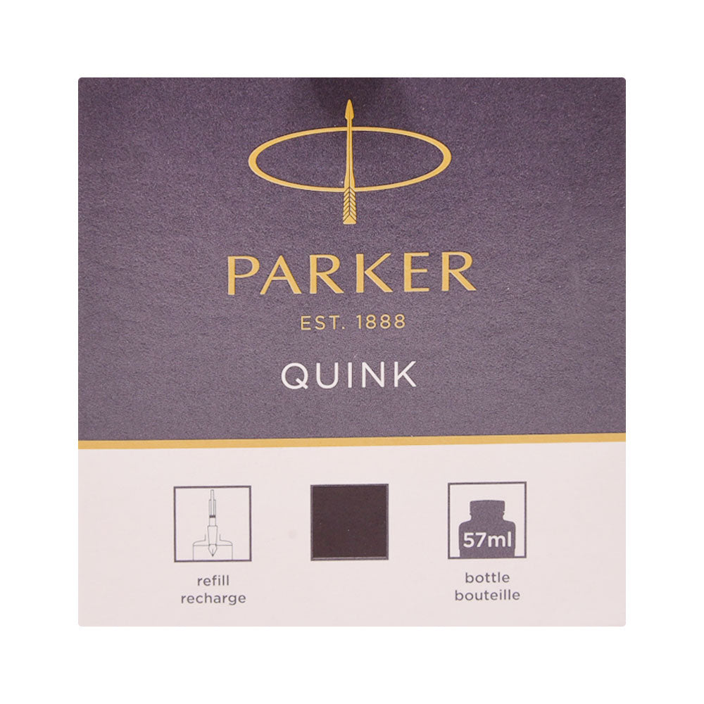 PARKER BOTTLE INK BLACK PC