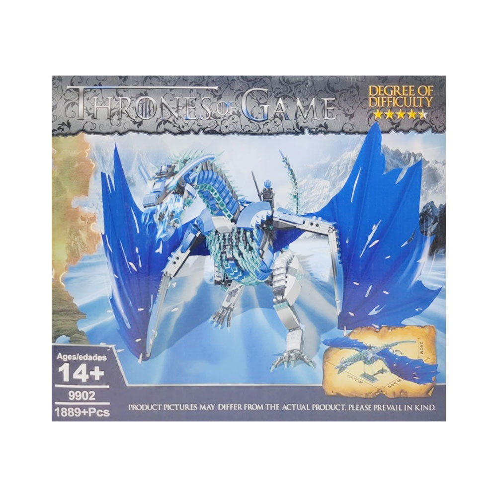 9902 LPN THRONESS OF GAME BLOCKS BLUE