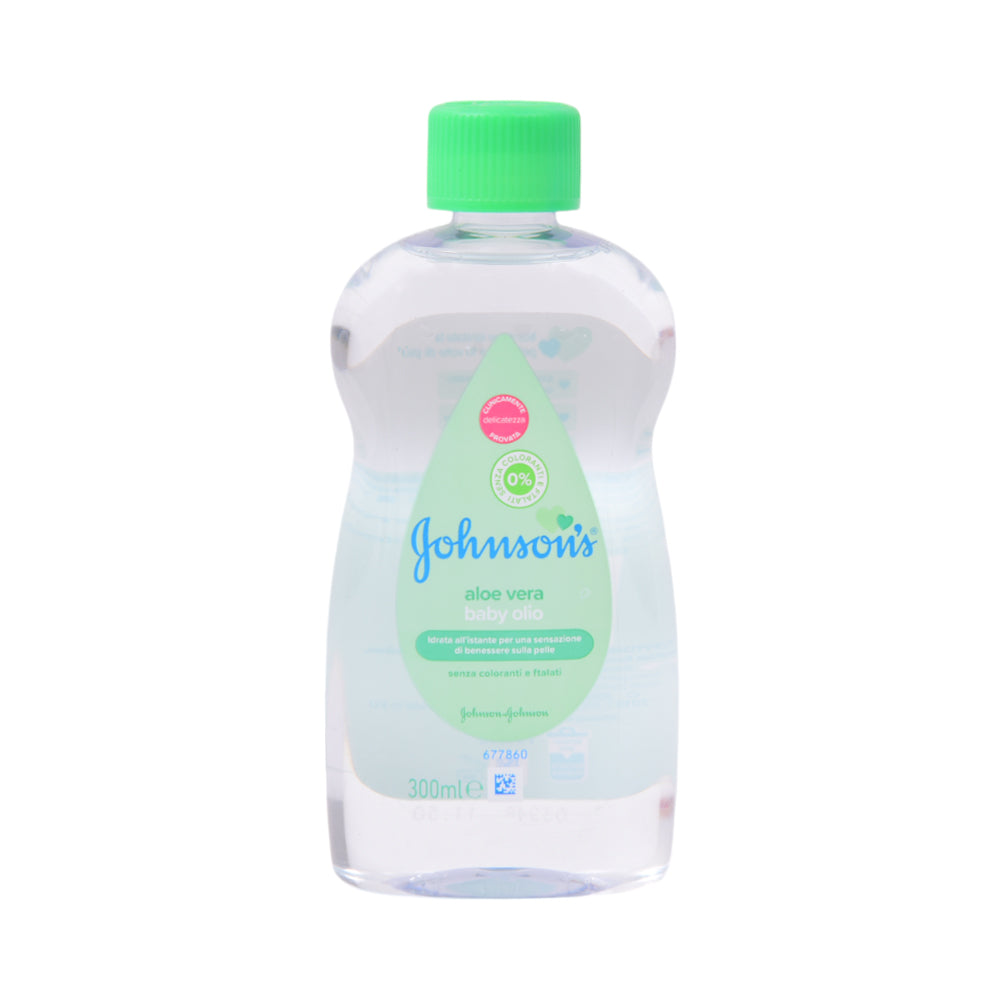 JOHNSONS BABY OIL ALOE VERA 300 ML