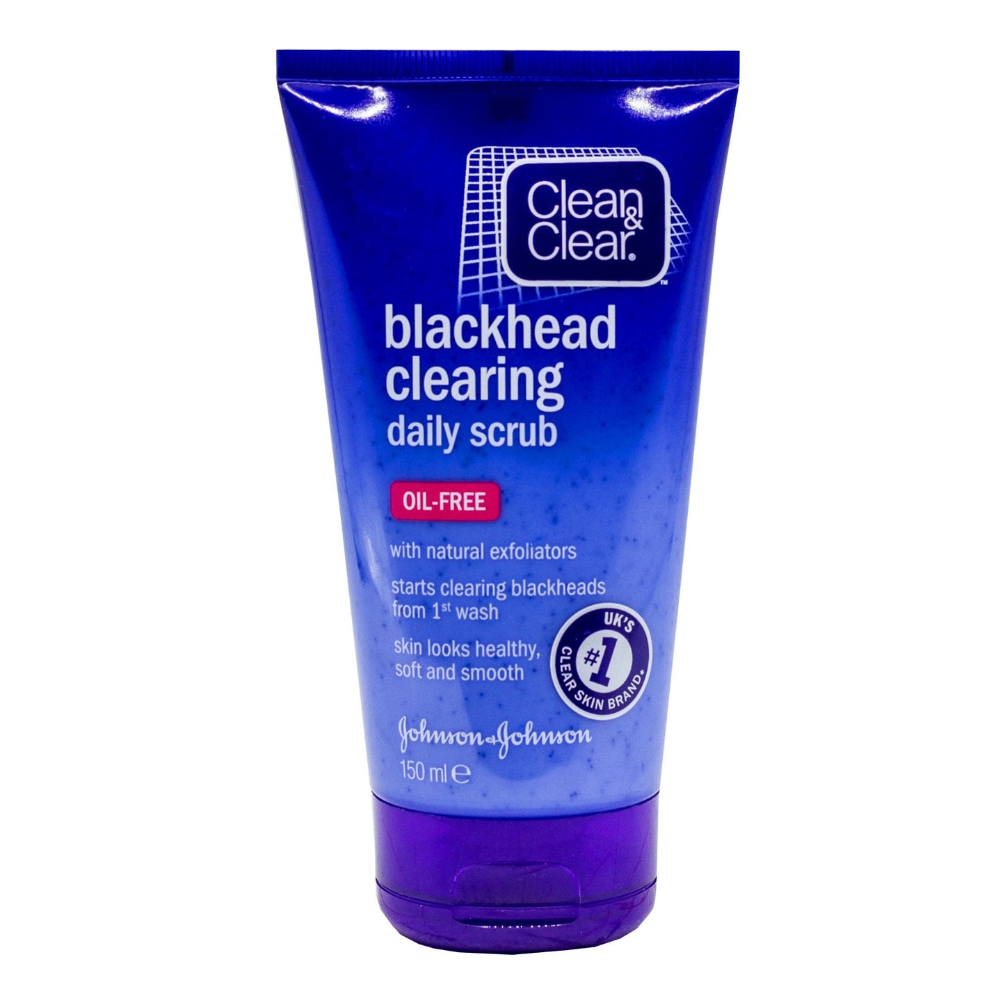 CLEAN & CLEAR DAILY BLACKHEAD CLEARING SCRUB 150 ML